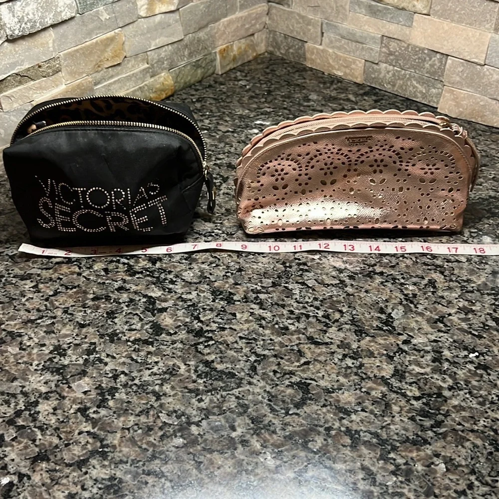 Victoria Secret cosmetic bags EUC